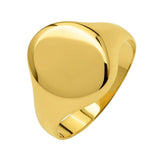 Classic Signet Ring in 10K Yellow Gold thumbnail 1