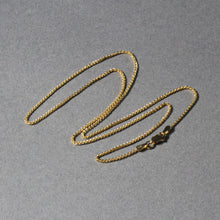 Load image into Gallery viewer, 14k Yellow Gold Diamond Cut Round Wheat Chain (1.20 mm)