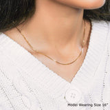 18k Yellow Gold Classic Box Chain (0.85 mm) thumbnail 10
