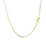 18k Yellow Gold Classic Box Chain (0.85 mm) thumbnail 3