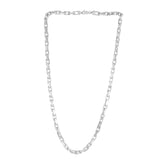 Sterling Silver Rhodium Plated French Cable Chain (5.00 mm) thumbnail 2
