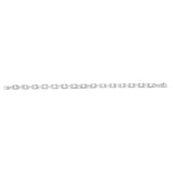 Sterling Silver Rhodium Plated French Cable Chain (5.00 mm) thumbnail 4