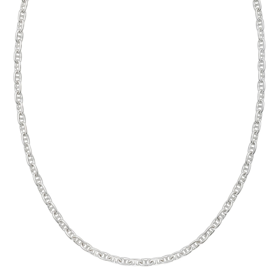 Sterling Silver Anchor Chain Necklace (5.50 mm)