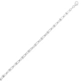 Sterling Silver Rhodium Plated Jax Link Chain (6.00 mm) thumbnail 1