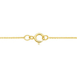 Crab Necklace in 10K Two Tone Yellow Gold thumbnail 4