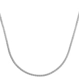 Ice Barrel Chain in 14k White Gold (2.7 mm) thumbnail 2