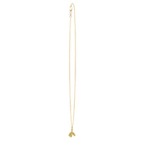 Horse Profile Small Necklace in 14K Yellow Gold