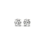 1 1/2 cttw Certified IGI Lab Grown Round Diamond Earrings 14k White Gold (G/VS2) thumbnail 1