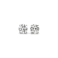 1 1/2 cttw Certified IGI Lab Grown Round Diamond Earrings 14k White Gold (G/VS2)