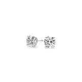 1 1/2 cttw Certified IGI Lab Grown Round Diamond Earrings 14k White Gold (G/VS2) thumbnail 3