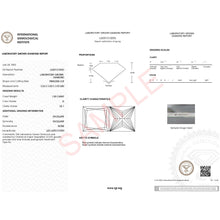 1 Carat Princess Lab Grown IGI G/VS1 Diamond Solitaire Ring in 10K Yellow Gold
