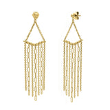 Fringe Earrings in 14K Yellow Gold thumbnail 1