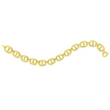 14k Yellow Gold High Polish Mariner Link Bracelet  (8.80 mm) thumbnail 4