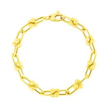 Load image into Gallery viewer, 14k Yellow Gold 7 1/2 inch Jax Chain Bracelet (5.00 mm)