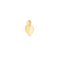14k Yellow Gold Mini Heart Charm