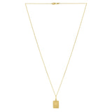 Sun and Stars Necklace in 14K Yellow Gold thumbnail 2