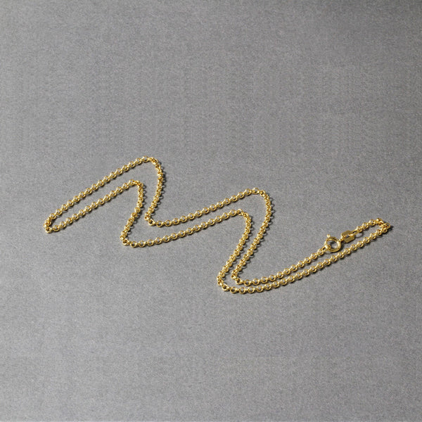 14k Yellow Gold Rolo Chain (1.90 mm)
