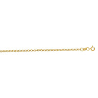 14k Yellow Gold Rolo Chain (1.90 mm)