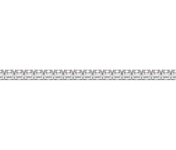 Lab Grown Round Diamond Tennis Bracelet in 14k White Gold (5 cctw  F/G  VS2/SI1)