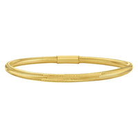 14K Yellow Gold Small Stretch Mesh Bracelet (3.40 mm)
