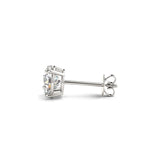 4 cttw Certified IGI Lab Grown Round Diamond Stud Earrings 14k White Gold(G/VS2) thumbnail 2