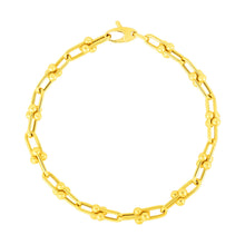 Load image into Gallery viewer, 14k Yellow Gold 7 1/2 inch Jax Chain Bracelet (4.00 mm)