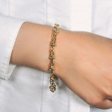 Load image into Gallery viewer, 14k Yellow Gold 7 1/2 inch Jax Chain Bracelet (4.00 mm)