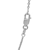 14k White Gold Round Cable Link Chain (2.6 mm) thumbnail 4