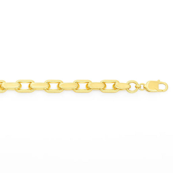 14k Yellow Gold French Cable Chain Bracelet  (2.50 mm)