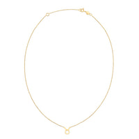 14K Yellow Gold Taurus Necklace
