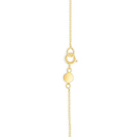 14K Yellow Gold Aries Necklace