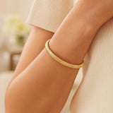 Tubogas Bracelet  in 14K Yellow Gold (5.00 mm) thumbnail 6