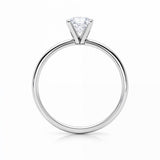 1 1/2 Carat Radiant Lab Grown IGI G/VS1 Diamond Solitaire Ring in 14K White Gold thumbnail 4