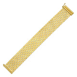 14K yellow gold large cobblestone link bracelet, 22.90 mm wide thumbnail 1