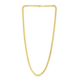 14k Yellow Gold Bismark Chain (3.50 mm) thumbnail 3