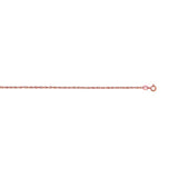 14k Yellow Gold Machine Rope Chain (0.85 mm) thumbnail 2