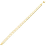 10K Yellow Gold Cleopatra Bracelet thumbnail 1