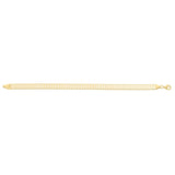 10K Yellow Gold Cleopatra Bracelet thumbnail 2