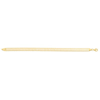 10K Yellow Gold Cleopatra Bracelet
