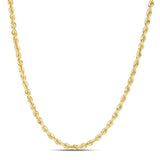 14k Yellow Gold Light Rope Chain (3.00 mm) thumbnail 1