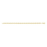 10K Yellow Gold Deco Link Bracelet thumbnail 2