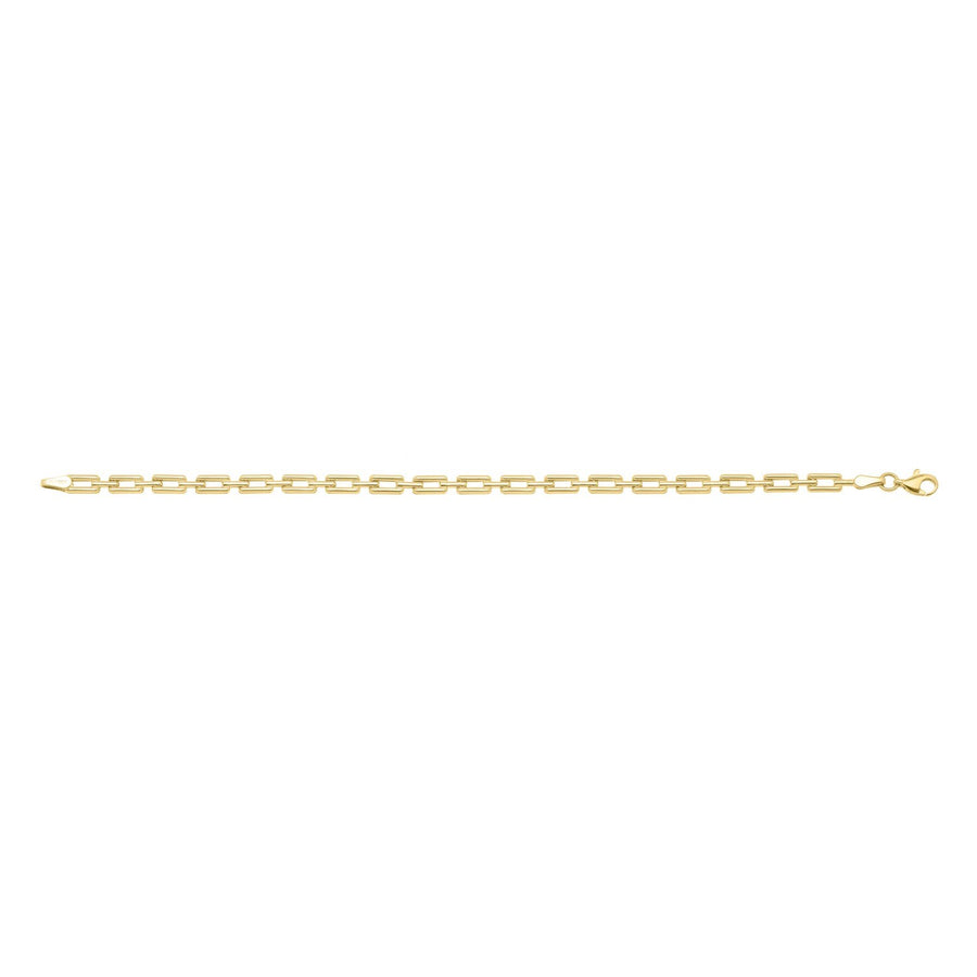 10K Yellow Gold Deco Link Bracelet