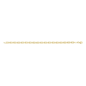 10K Yellow Gold Deco Link Bracelet
