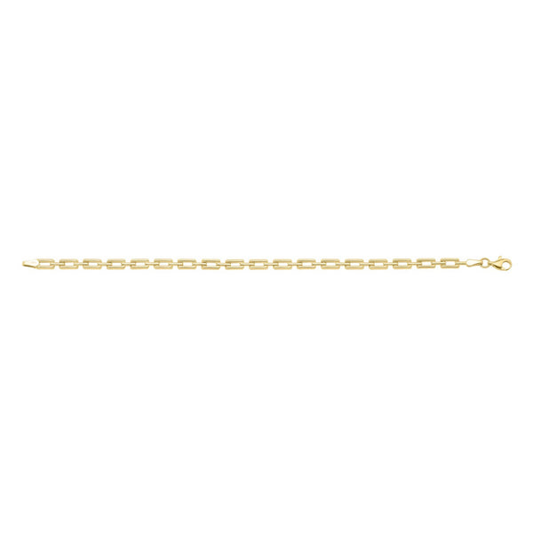 10K Yellow Gold Deco Link Bracelet