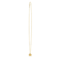 Heart and Horse Necklace in 14K Yellow Gold