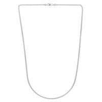 14k White Gold Light Gourmette Chain (2.20 mm)
