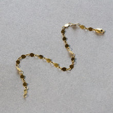 Load image into Gallery viewer, 14k Yellow Gold Bracelet with Polished Circles (3.90 mm)