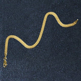 14k Yellow Gold Bismark Bracelet (3.50 mm) thumbnail 3