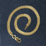 14k Yellow Gold Bismark Bracelet (3.50 mm) thumbnail 4