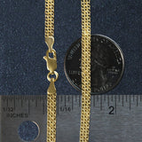 14k Yellow Gold Bismark Bracelet (3.50 mm) thumbnail 5